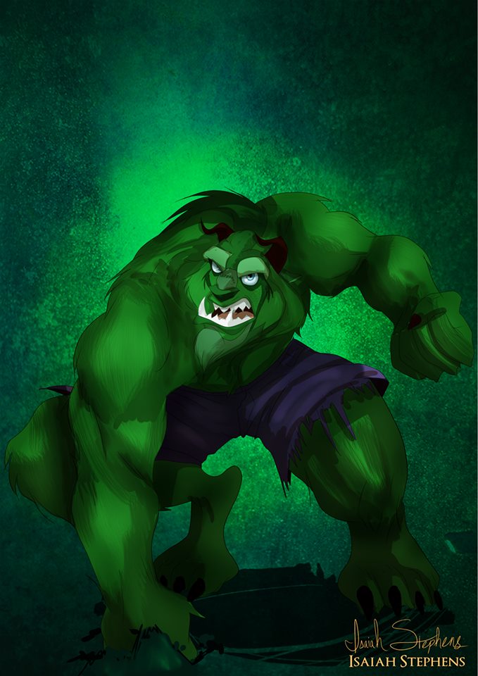 Beast as The Hulk